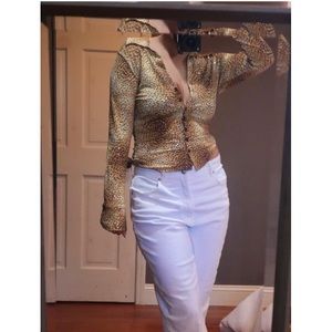 Y2K Cheetah Club Top🐆